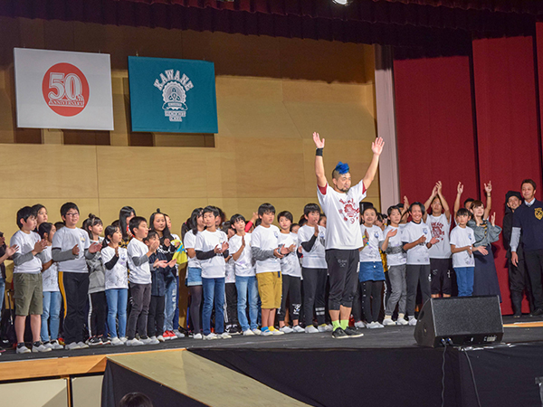 球舞　イベント　風景